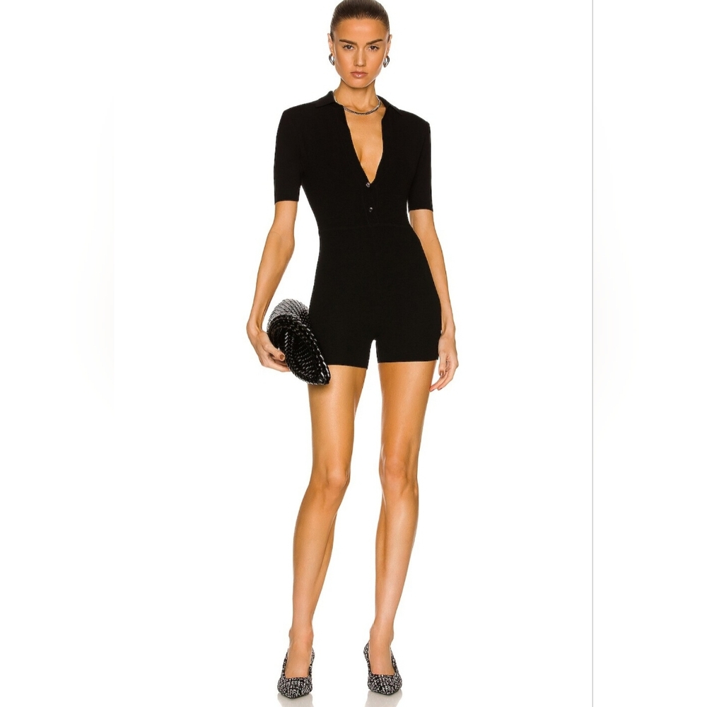 Zeynep Arcay Mini Knit Catsuit